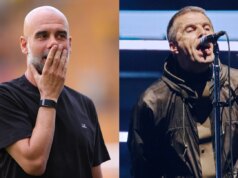 Pep Guardiola rivela com’è veramente il frontman degli Oasis Liam Gallagher
