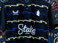 La terza divisa 2025/26 ispirata al River Mersey dell’Everton ha caratteristiche uniche