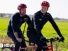 Il principe William si unisce a Greg James nel giro in bicicletta di Comedian Aid