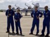 Gli astronauti di Artemis II arrivano in Florida per prepararsi al lancio sulla luna