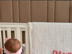 Michelle Keegan afferma che la figlia sta emulando l'”idolo” in rari scatti a Palma dopo il primo compleanno