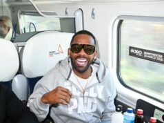 Nella foto: tutte le star dei MOBO arrivate al Manchester Piccadilly prima della grande premiazione