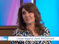Jane McDonald cube che Free Girls le ha “salvato la vita” mentre rifiuta un altro spettacolo