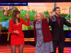 Gli spettatori della BBC Comedian Aid rilasciano gli stessi commenti “icona” nei momenti dello spettacolo