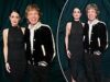 Mick Jagger, 82 anni, avvolge un braccio attorno alla fidanzata senza reggiseno Melanie Hamrick, 38 anni, alla stellata festa pre-Oscar