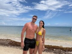 La veterana di One Tree Hill Jana Kramer indossa un bikini per divertirsi con suo marito in Messico