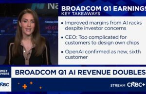 Le azioni di Broadcom sono in rialzo mentre il CEO Tan spiega con forza perché la crescita dell’intelligenza artificiale durerà