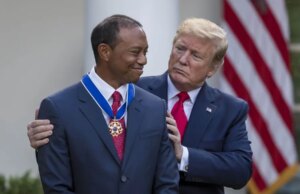 Donald Trump: Tiger Woods “non giocherà” al Masters