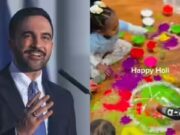 Guarda: Zohran Mamdani crea rangoli “2K” per Holi e condivide un messaggio per le comunità indù di New York
