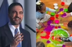 Guarda: Zohran Mamdani crea rangoli “2K” per Holi e condivide un messaggio per le comunità indù di New York