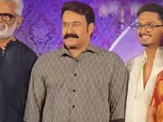 Mohanlal si emoziona al matrimonio del figlio di Blessy