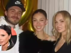 Beckham onora la suocera durante la festa della mamma; la faida con Victoria si approfondisce
