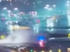 Il video cattura il momento in cui l’aereo Air Canada si scontra con un camion dei pompieri all’aeroporto LaGuardia