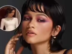Zendaya fa la sua comparsa con un abito da sposa completamente bianco