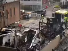 La polizia britannica arresta 2 uomini nell’attacco incendiario antisemita alle ambulanze della comunità ebraica a Londra