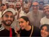 Ranveer-Deepika dosa appuntamento a Chowpatty, posa con lo employees