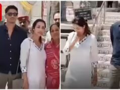 Malaika Arora visita il Tempio Jain con il presunto fidanzato Harsh Mehta