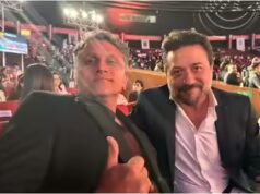 Mohit Suri condivide una foto con la star di Cash Heist Enrique Arce