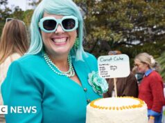 Glassa, confettini e strati di divertimento: il picnic con torta gigante arriva a Sydney