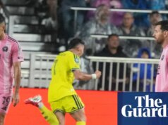 Messi segna il 900esimo gol, ma il Nashville scarica l’Inter Miami dalla Coppa dei Campioni con un pareggio per 1-1