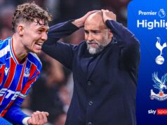 La mano del Palace Sprona la QUINTA sconfitta consecutiva mentre Van de Ven vede il rosso