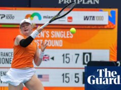 Francesca Jones sconfigge Venus Williams a Miami e conquista la WTA 1000