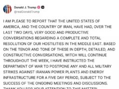 “Nessun dialogo diretto, si guadagna tempo”: cosa ha detto l’Iran sulle affermazioni di Trump