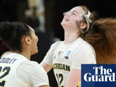 Follia di marcia femminile: il Michigan si unisce al Texas, alla Carolina del Sud nell’Elite Eight