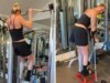 Lindsey Vonn torna in palestra dopo lo spaventoso incidente sugli sci
