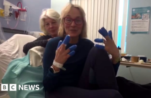 Louise Minchin portata in ospedale con congelamento durante la sfida artica