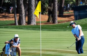 Joel Dahmen e il caddy Geno Bonnalie si riuniscono per i The Gamers