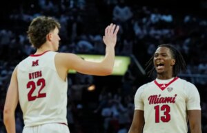 Miami (Ohio) ha la “partita casalinga” a Dayton come prima quattro in programma