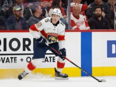 Anton Lundell dei Panthers (costola) probabilmente fuori per il resto della stagione