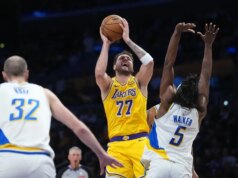Luka Doncic si unisce al membership d’élite con 44 punti nella vittoria dei Lakers