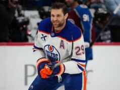 Oilers: Star F Leon Draisaitl (parte inferiore del corpo) probabilmente fuori dal resto della stagione regolare