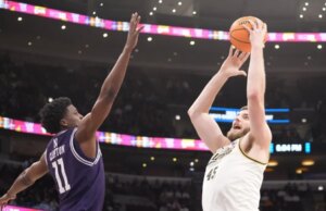 Il numero 18 della Purdue va in crociera verso la vittoria wire-to-wire contro la Northwestern