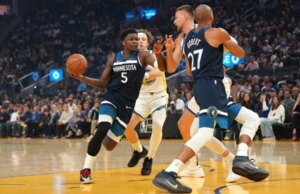 I Timberwolves ottengono una serie di sconfitte consecutive contro i Warriors indeboliti