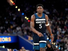 La stella dei Timberwolves Anthony Edwards (ginocchio) fuori per almeno 1 settimana