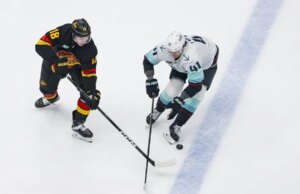 Bobby McMann raccoglie 3 punti all’esordio ritardato, Kraken batte Canucks