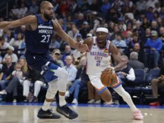 Il tuono supera i Timberwolves ed estende la serie di vittorie consecutive a otto