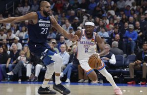 Il tuono supera i Timberwolves ed estende la serie di vittorie consecutive a otto