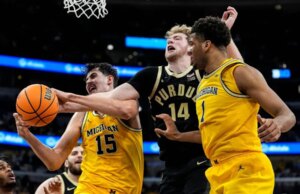 Purdue è sconvolto dal Michigan nella partita per il titolo Huge Ten