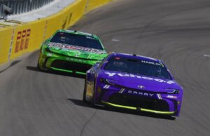 Denny Hamlin supera il rigore e si assicura la prima vittoria del 2026 a Las Vegas