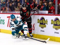 Drake Batherson, i Senatori superano gli Sharks