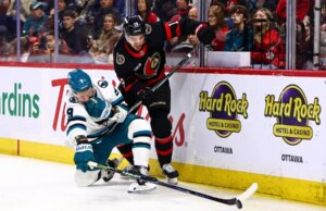 Drake Batherson, i Senatori superano gli Sharks