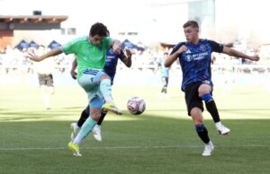 Paul Rothrock segna il primo gol su Quakes in tutta la stagione, i Sounders vincono 1-0
