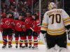 Paul Cotter, i Devils affrontano i Bruins in OT