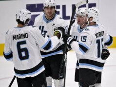 Riepilogo NHL: Mammoth segna 4 punti al terzo posto per porre tremendous alla serie di 15 punti di gioco di Stars