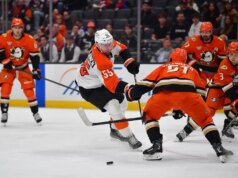 I Flyers abbandonano il vantaggio finale, ma affondano Geese in OT