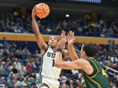 Lo Stato del Michigan prende presto il comando e sbaraglia lo Stato del Nord Dakota